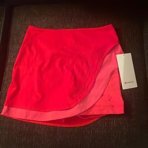 Lululemon Asymmetrical Layered HR Tennis Skirt